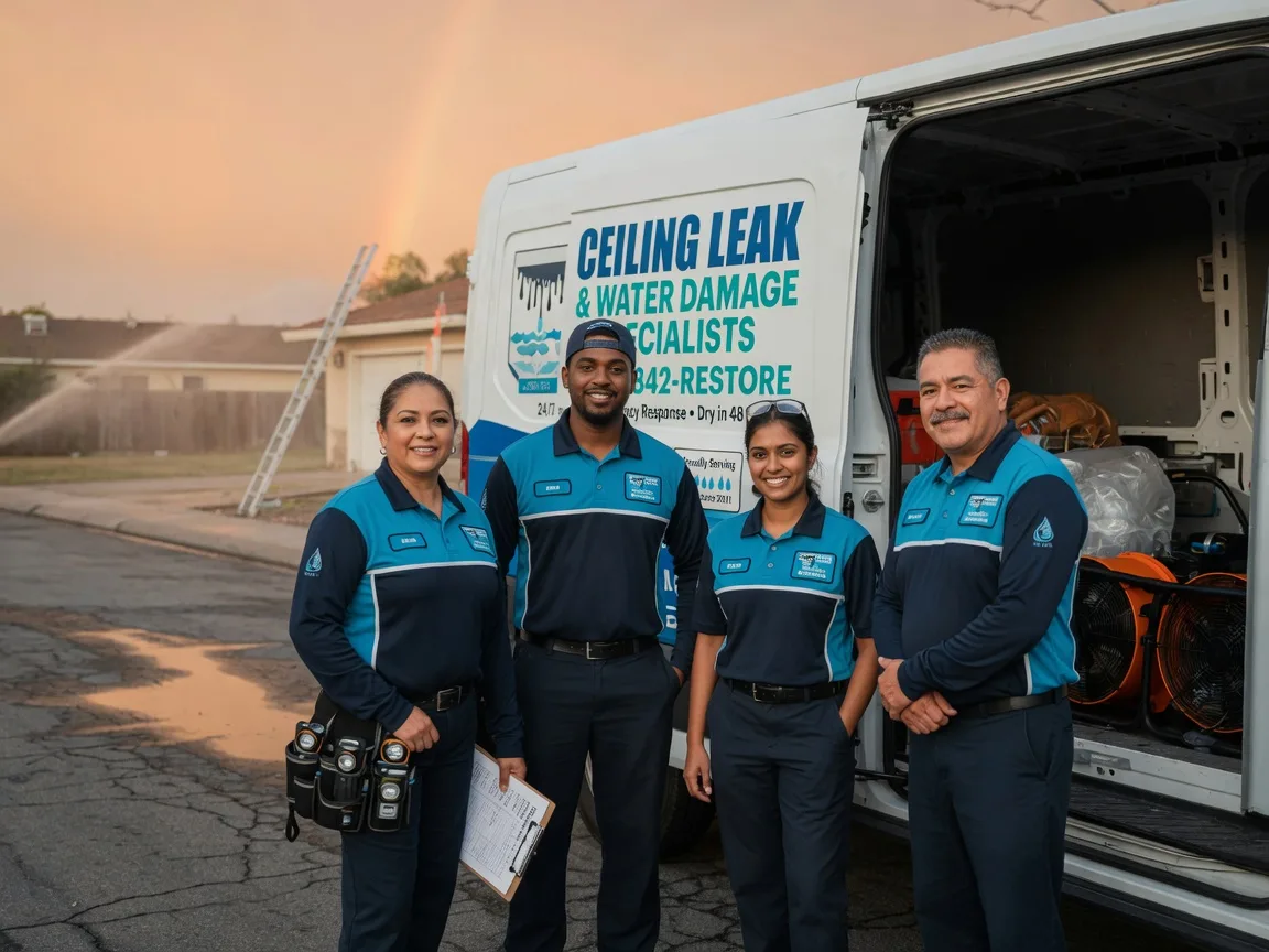 Ceiling Leak Cleanup company in Blue Ridge, TX